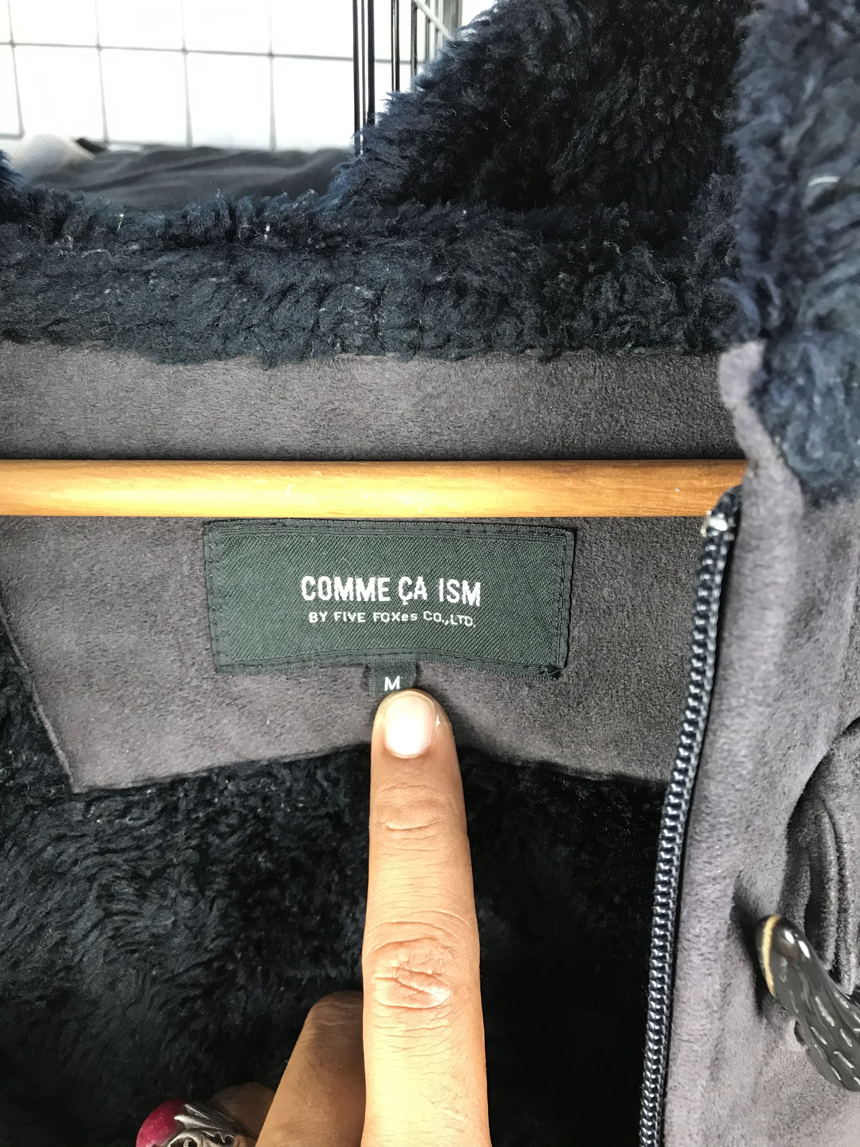 Comme Ca Ism × Designer × Japanese Brand Comme Ca Ism Patchwork Sherpa Jacket Nice Design Size US M / EU 48-50 / 2 - 6 Thumbnail