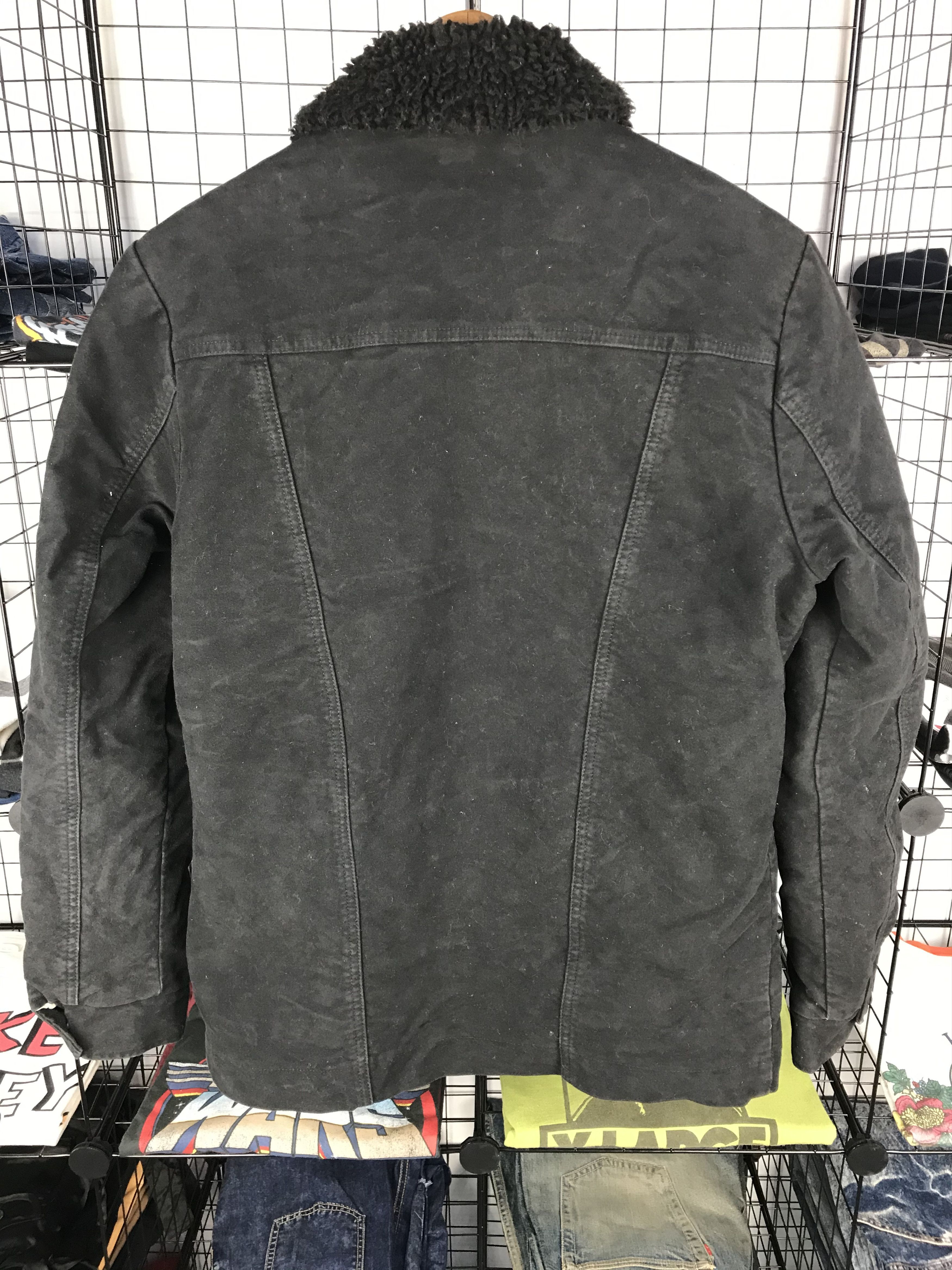 Japanese Brand × Vintage × Wrangler Vintage Wrangler Nano Universe Sherpa Jackets Size US M / EU 48-50 / 2 - 3 Thumbnail