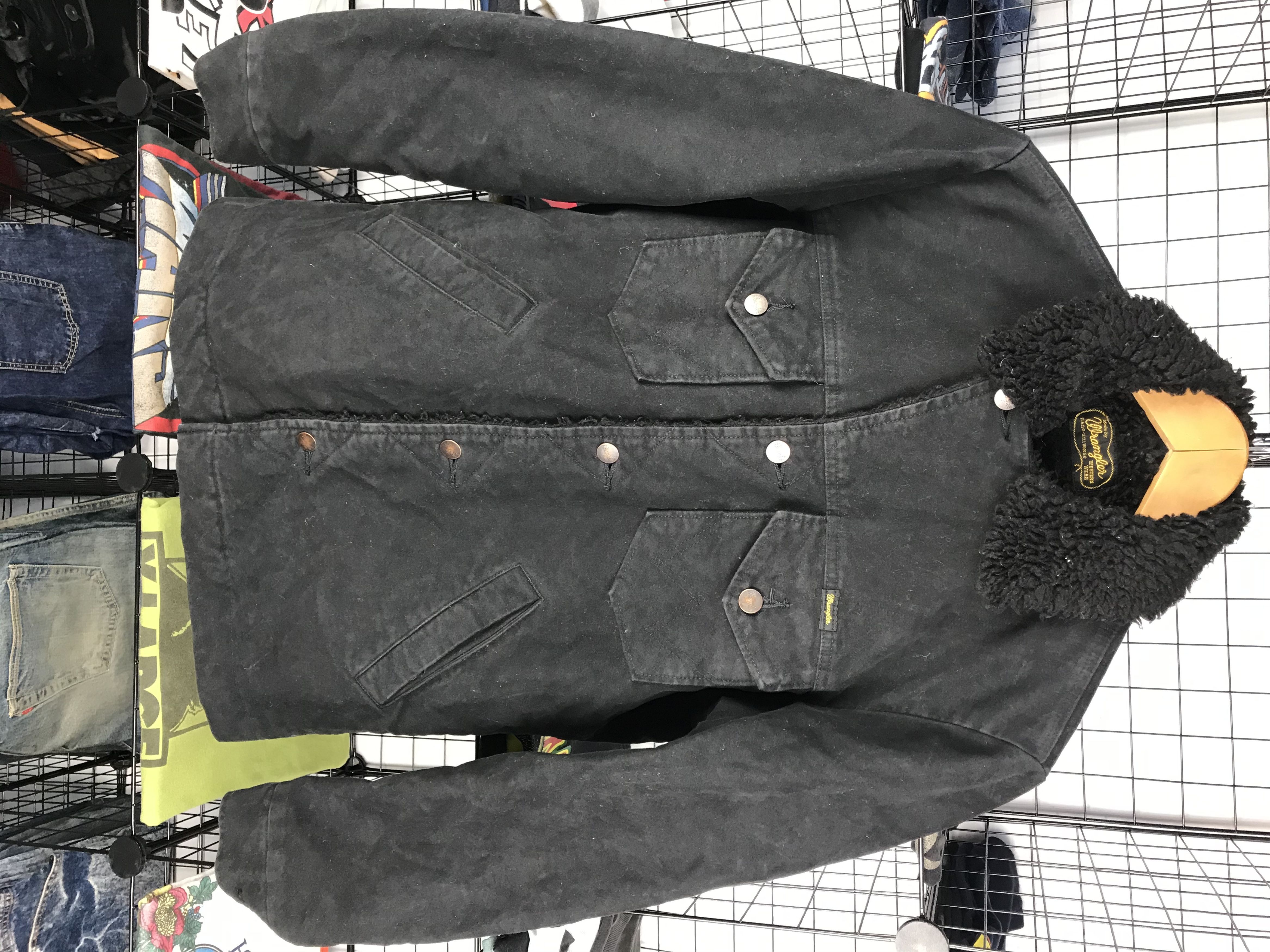 Japanese Brand × Vintage × Wrangler Vintage Wrangler Nano Universe Sherpa Jackets Size US M / EU 48-50 / 2 - 1 Thumbnail