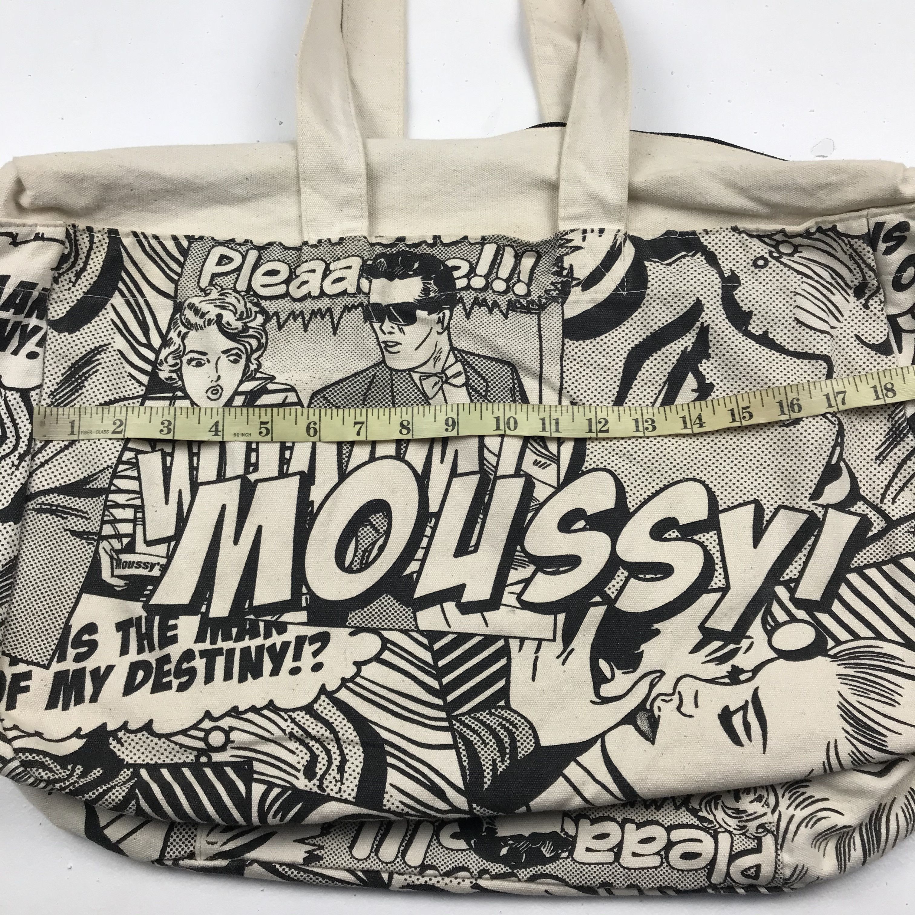 Cartoon Network × Japanese Brand × Vintage Moussy Totebags Overprint like hysteric glamour design Size ONE SIZE - 6 Thumbnail