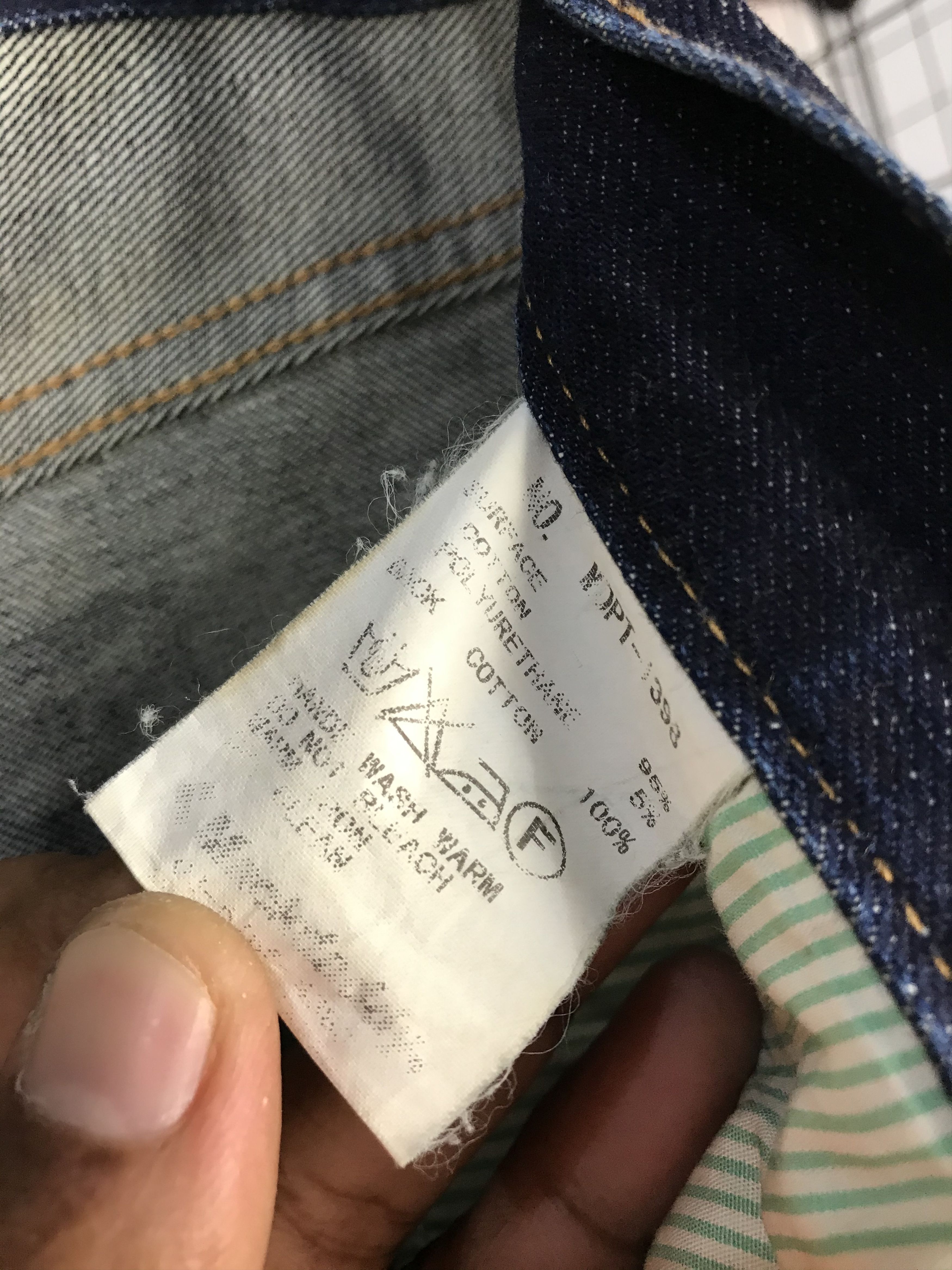 Japanese Brand MAY Jeans Slim Fit Size US 32 / EU 48 - 7 Thumbnail