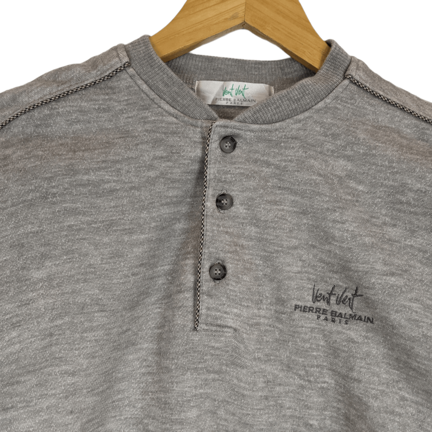 Pierre Balmain Vintage PIERRE BALMAIN Vent Vert Jumper Sweatshirt Size US S / EU 44-46 / 1 - 3 Thumbnail