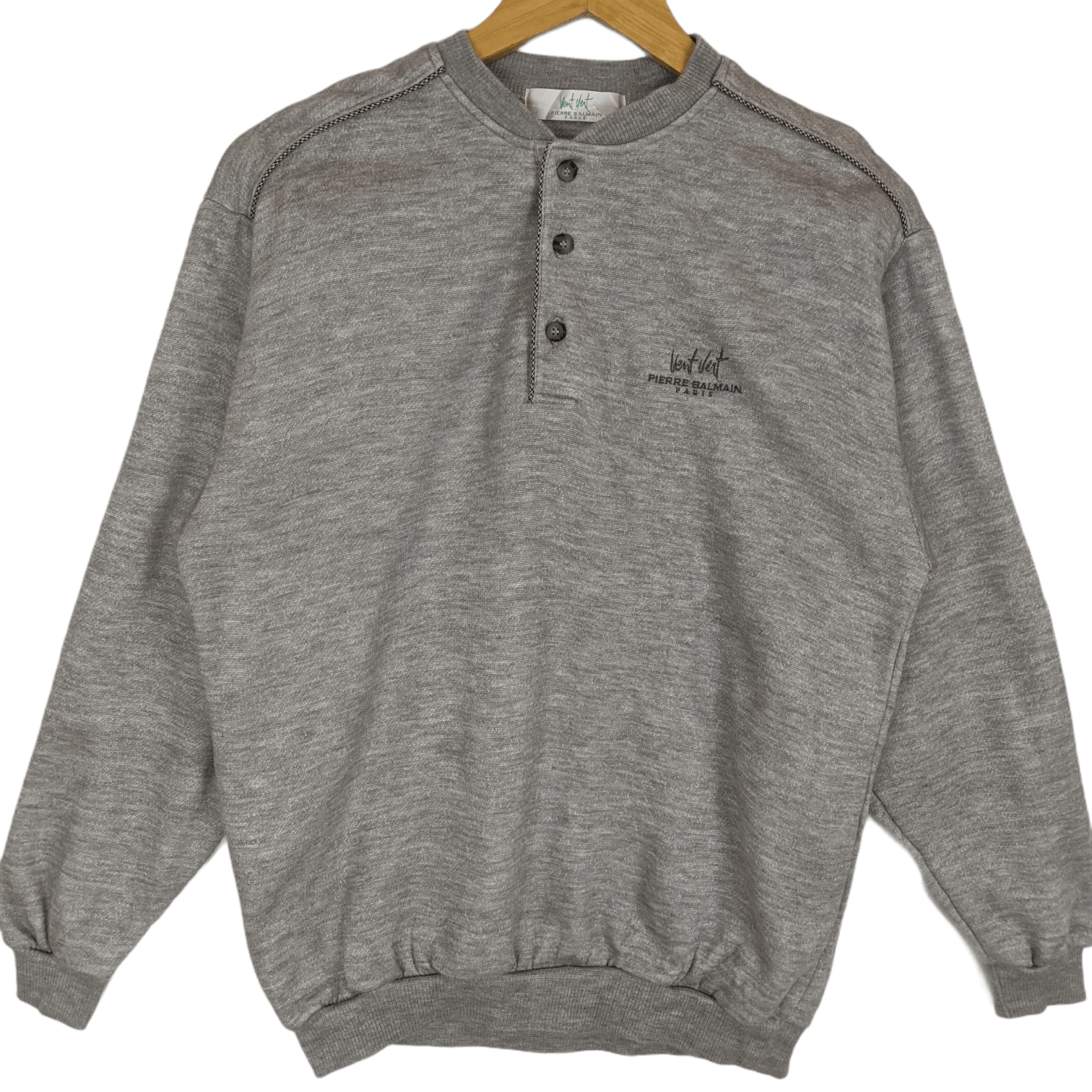 Pierre Balmain Vintage PIERRE BALMAIN Vent Vert Jumper Sweatshirt Size US S / EU 44-46 / 1 - 2 Thumbnail