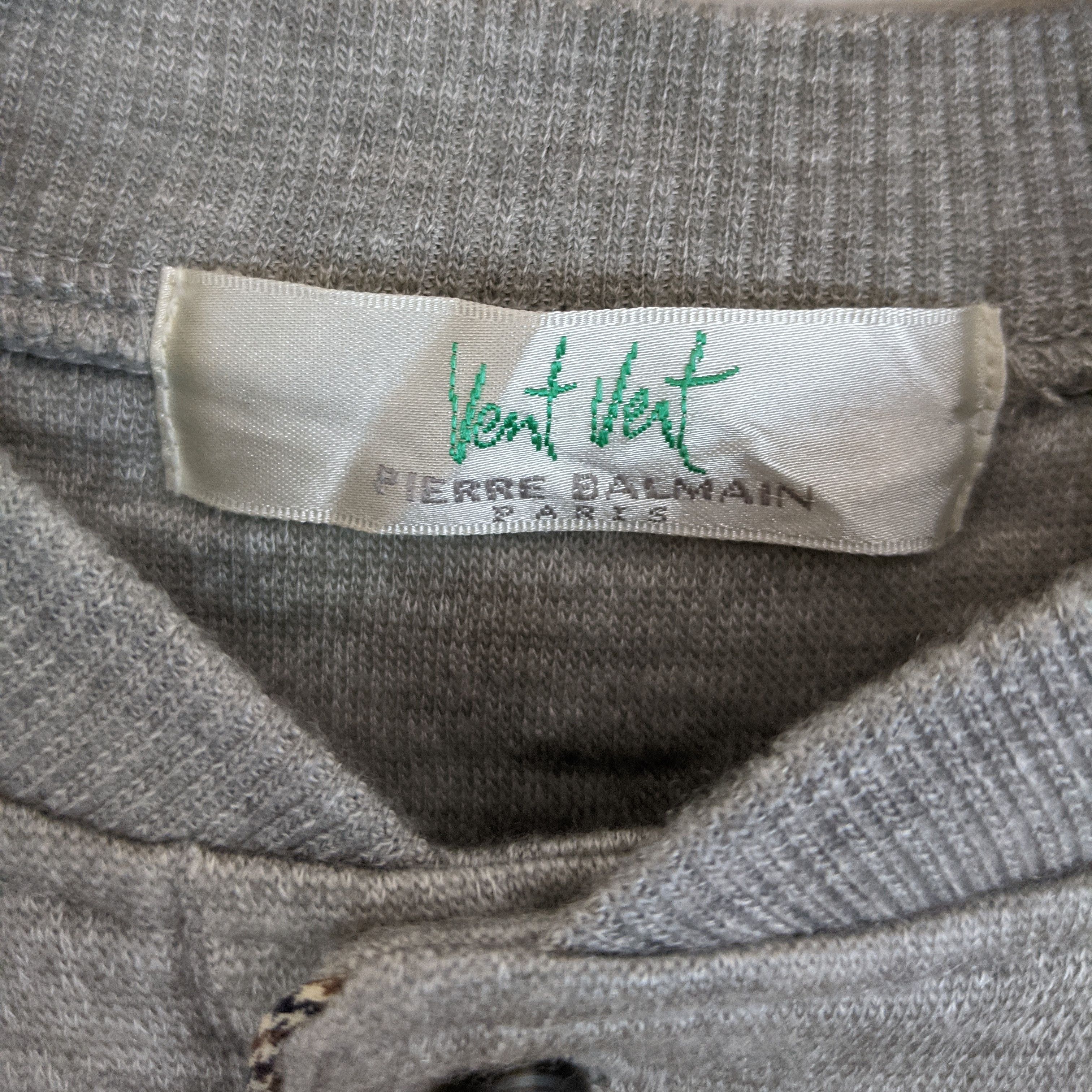 Pierre Balmain Vintage PIERRE BALMAIN Vent Vert Jumper Sweatshirt Size US S / EU 44-46 / 1 - 8 Thumbnail