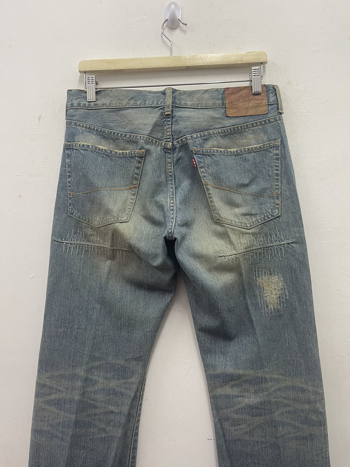 14th Addiction Vintage MADE IN HEAVEN SOF Soul Of Freedom Japan Distressed Size US 31 - 9 Thumbnail