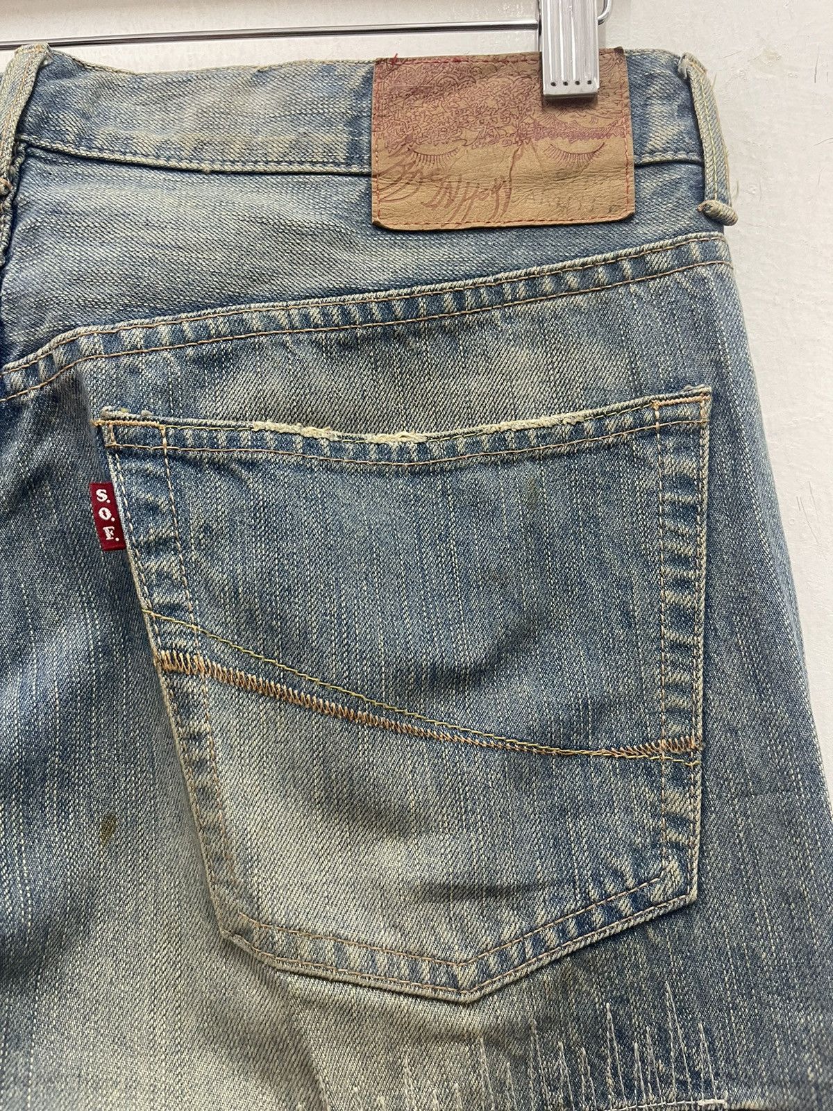 14th Addiction Vintage MADE IN HEAVEN SOF Soul Of Freedom Japan Distressed Size US 31 - 12 Thumbnail