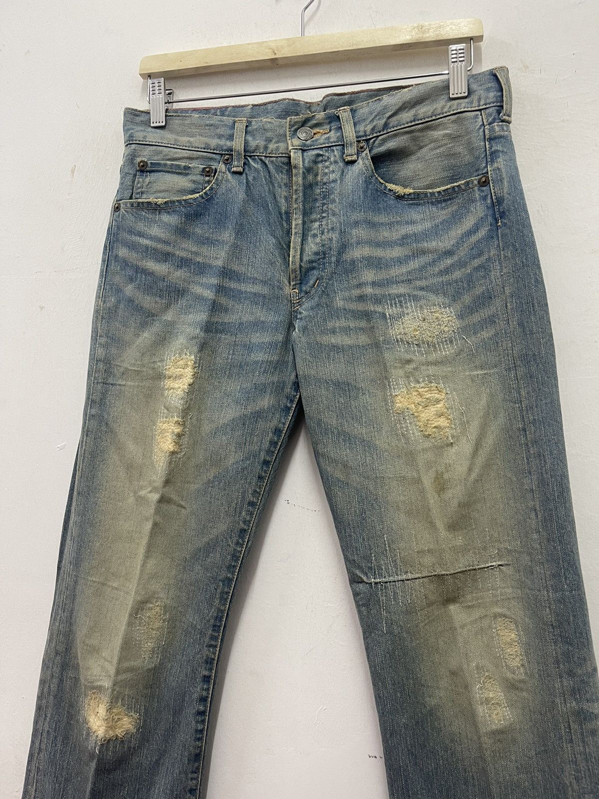 14th Addiction Vintage MADE IN HEAVEN SOF Soul Of Freedom Japan Distressed Size US 31 - 2 Thumbnail
