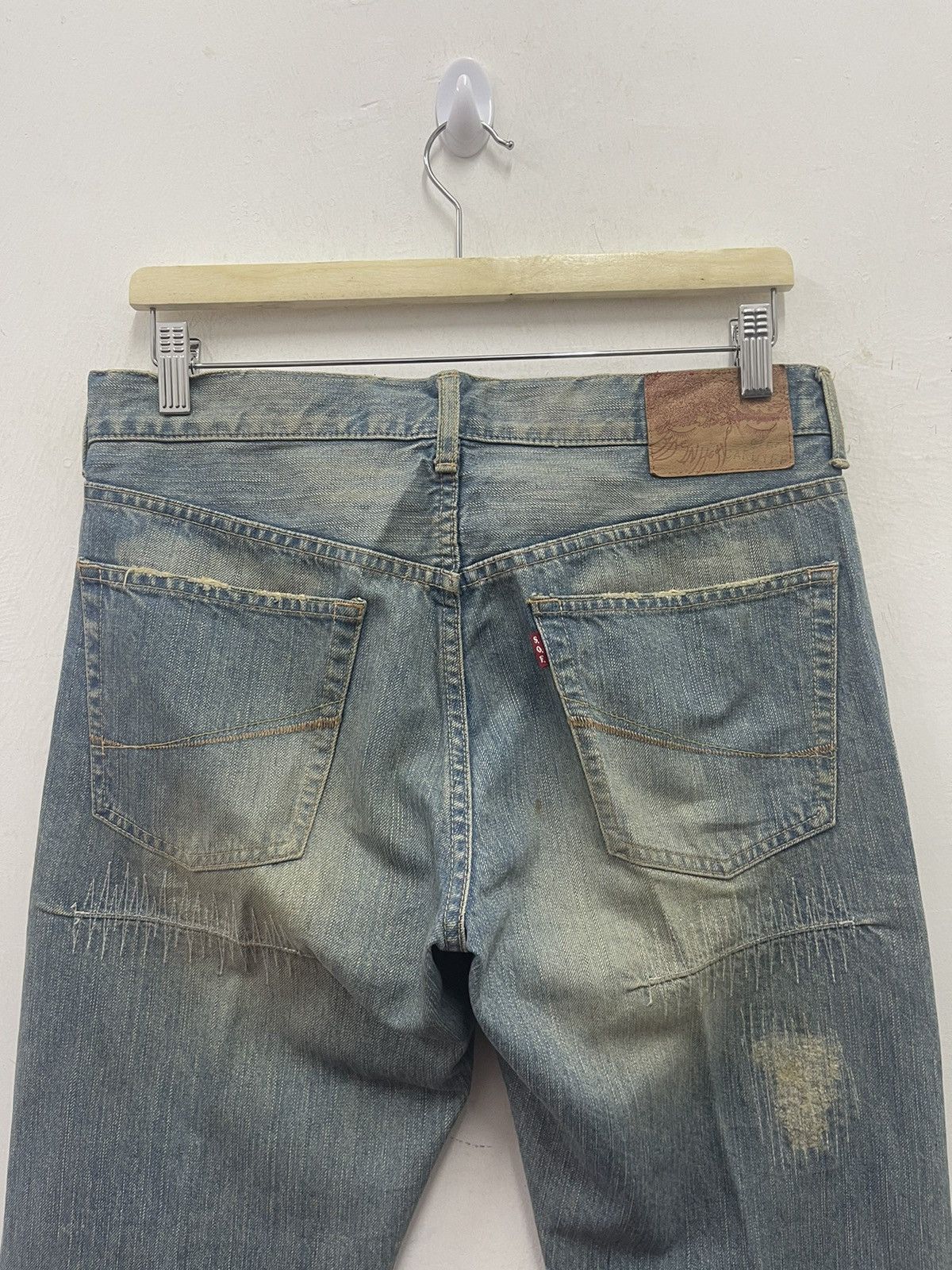 14th Addiction Vintage MADE IN HEAVEN SOF Soul Of Freedom Japan Distressed Size US 31 - 10 Thumbnail