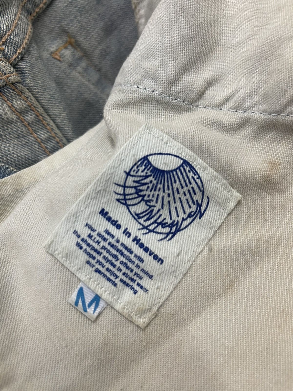 14th Addiction Vintage MADE IN HEAVEN SOF Soul Of Freedom Japan Distressed Size US 31 - 5 Thumbnail