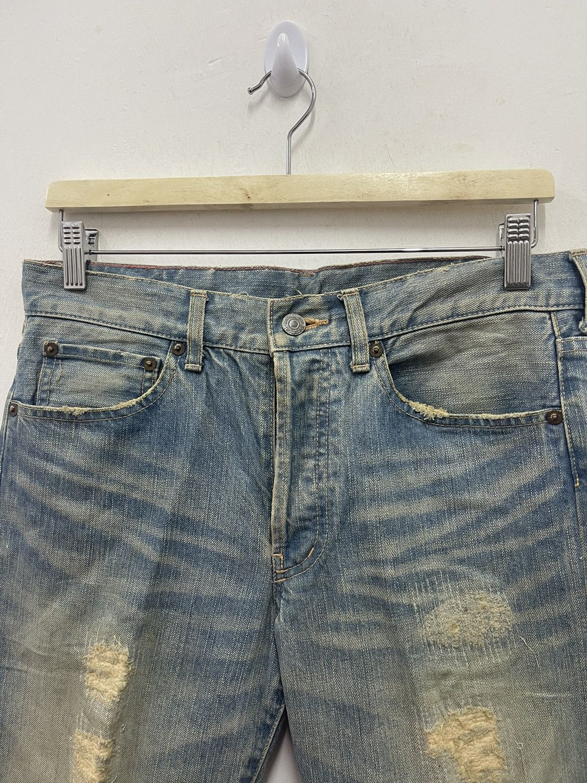 14th Addiction Vintage MADE IN HEAVEN SOF Soul Of Freedom Japan Distressed Size US 31 - 3 Thumbnail