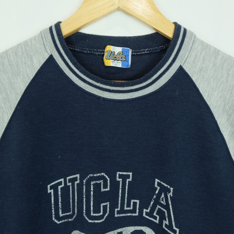 Vintage 90's Vintage UCLA Sweatshirts Jumper Pullover Sweater Size US L / EU 52-54 / 3 - 3 Thumbnail