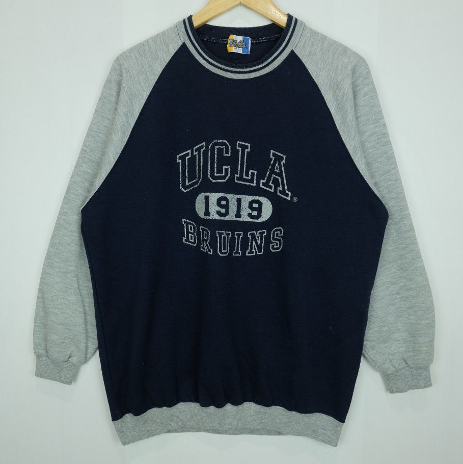Vintage 90's Vintage UCLA Sweatshirts Jumper Pullover Sweater Size US L / EU 52-54 / 3 - 2 Thumbnail