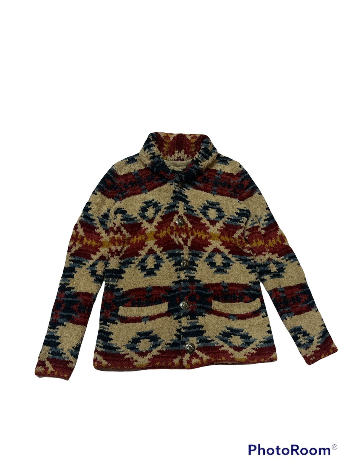 Japanese Brand × Vintage Vintage Anti Ballistic Mohair Navajo Jacket Size US M / EU 48-50 / 2 - 2 Thumbnail