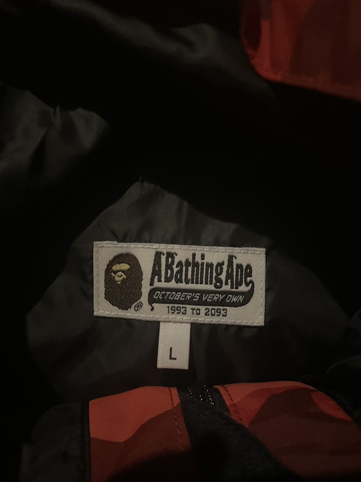 Bape × October's Very Own Bape OVO Red Jacket Size US L / EU 52-54 / 3 - 3 Thumbnail