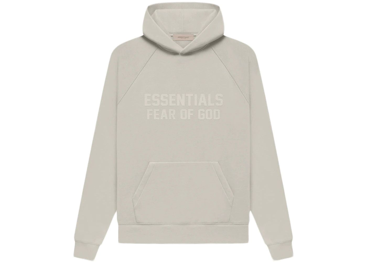 Fear of God Fear of God Essentials Hoodie Smoke Size Large | Grailed