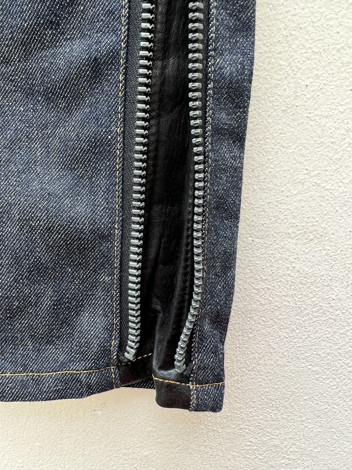 Vintage Vintage OVER DOSE Japan RiRi Zipper Denim Flare Jeans Size US 30 / EU 46 - 15 Thumbnail