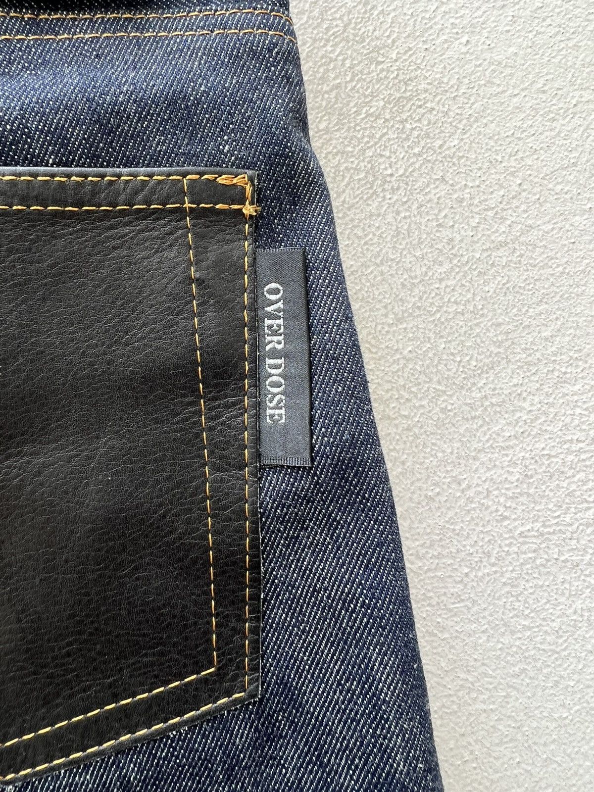 Vintage Vintage OVER DOSE Japan RiRi Zipper Denim Flare Jeans Size US 30 / EU 46 - 20 Thumbnail