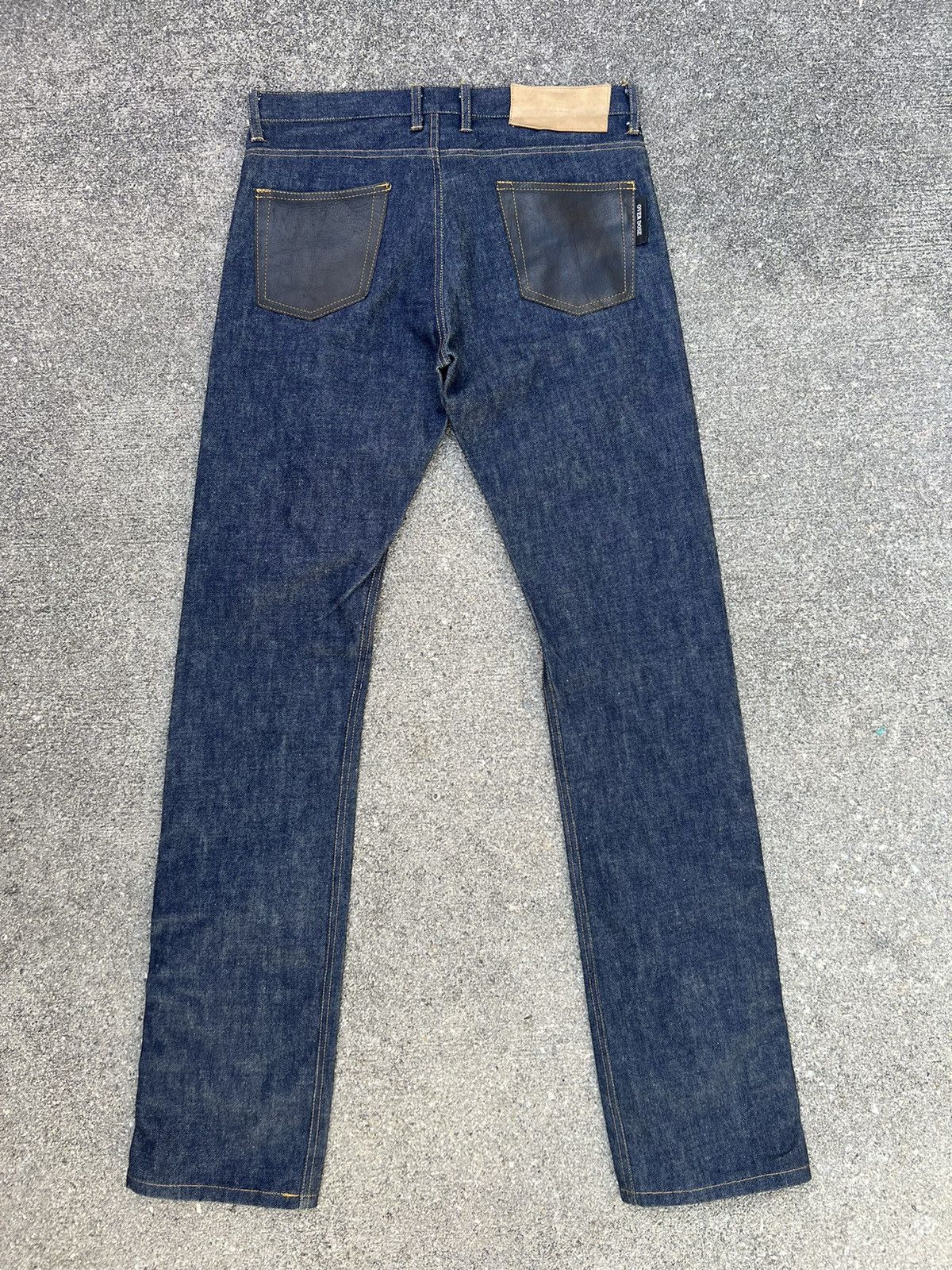 Vintage Vintage OVER DOSE Japan RiRi Zipper Denim Flare Jeans Size US 30 / EU 46 - 6 Thumbnail