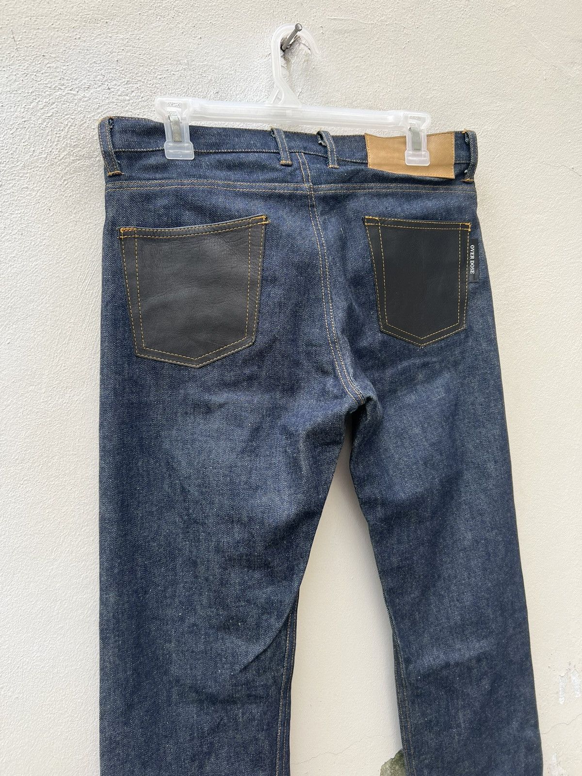Vintage Vintage OVER DOSE Japan RiRi Zipper Denim Flare Jeans Size US 30 / EU 46 - 17 Thumbnail