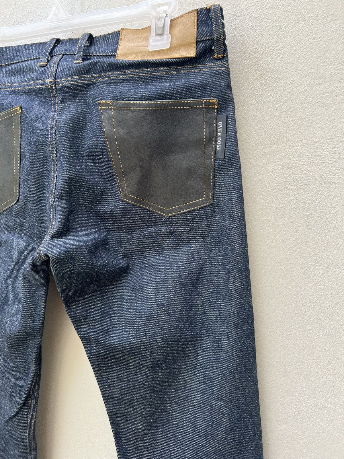 Vintage Vintage OVER DOSE Japan RiRi Zipper Denim Flare Jeans Size US 30 / EU 46 - 19 Thumbnail