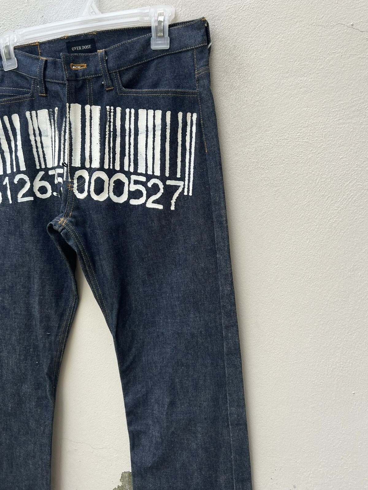 Vintage Vintage OVER DOSE Japan RiRi Zipper Denim Flare Jeans Size US 30 / EU 46 - 12 Thumbnail