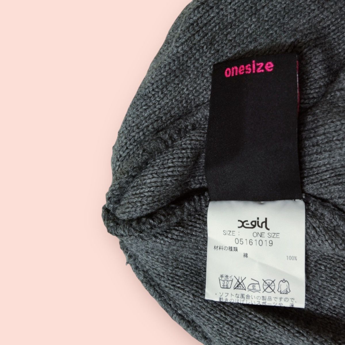 Japanese Brand × Xlarge X-GIRL CUFFED BEANIE Size ONE SIZE - 8 Thumbnail
