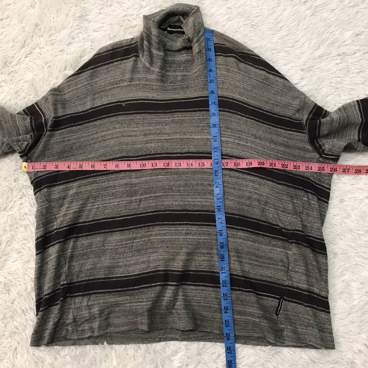 Issey Miyake Nice Mercibeaucoup Issey Miyake Turtle Neck Style Size US S / EU 44-46 / 1 - 18 Thumbnail