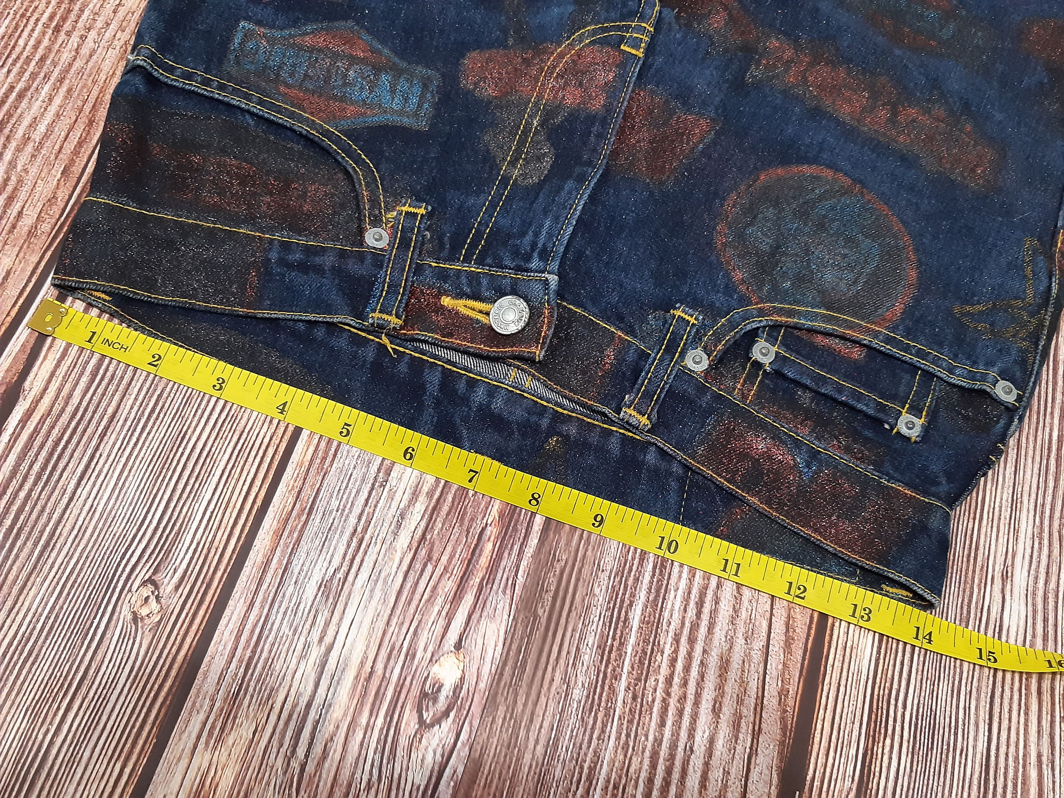 Hysteric Glamour Hysteric Glamour Jeans Bootcut Glittered Size 28" / US 6 / IT 42 - 17 Thumbnail