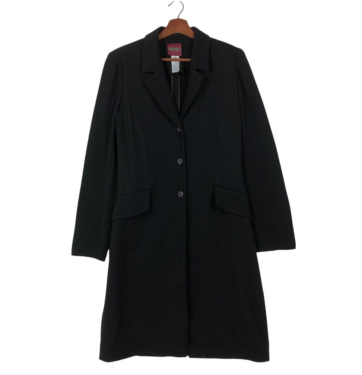 Kenzo Vintage Kenzo Paris Long Coat | Grailed