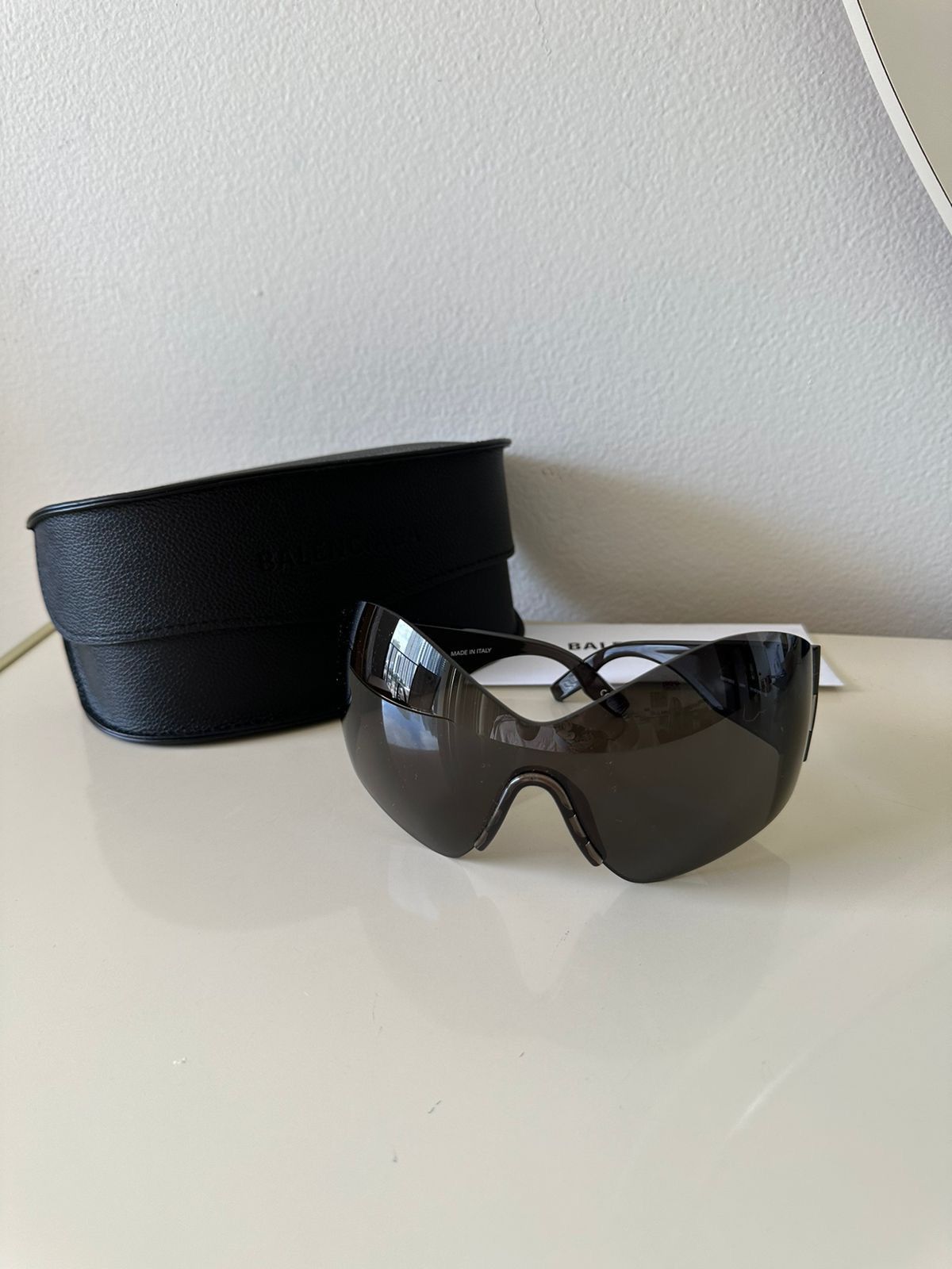 Balenciaga Balenciaga Mask Sunglasses Size ONE SIZE - 2 Thumbnail