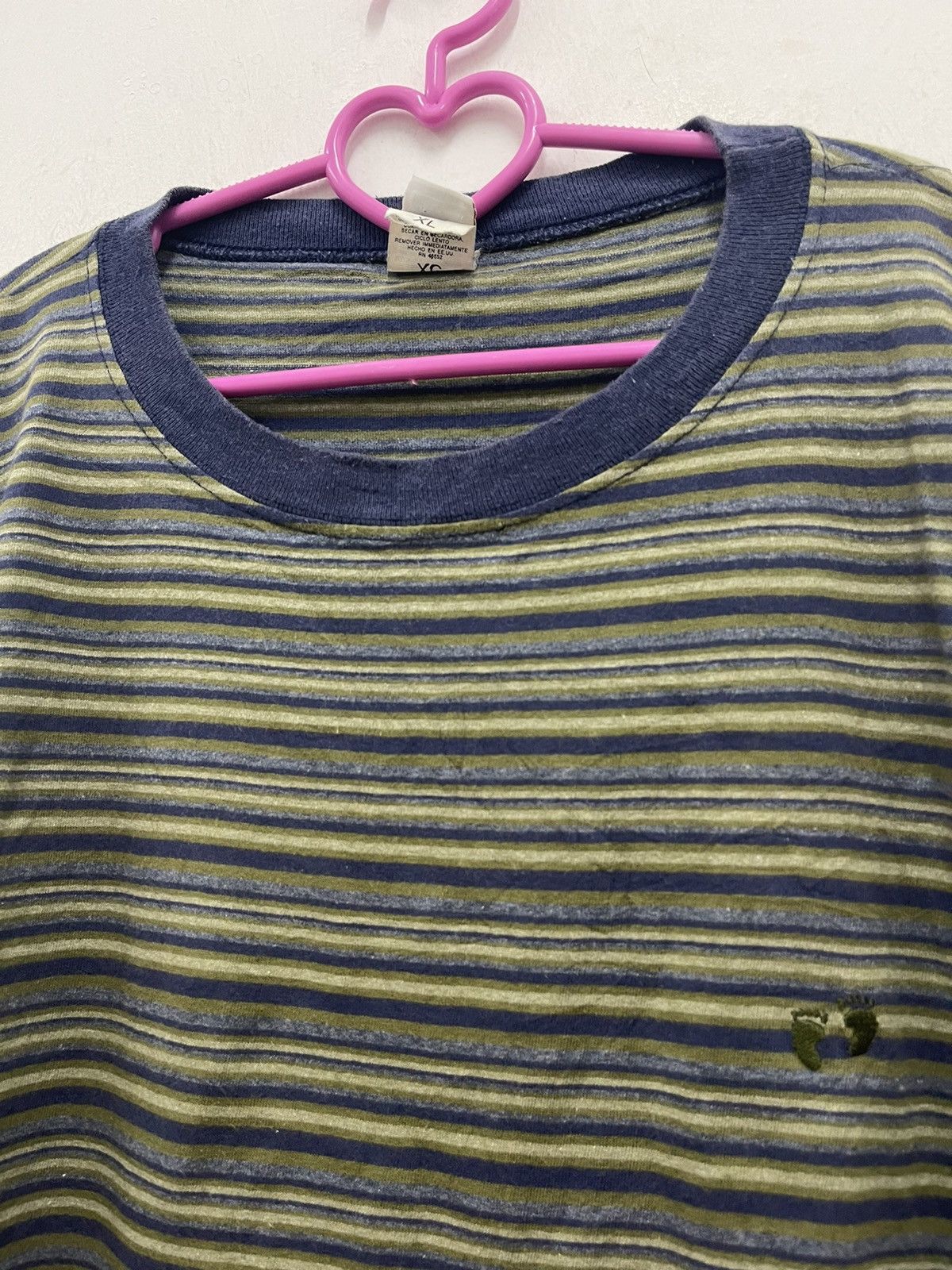 Hang Ten Rare 90s Vintage HANG TEN Striped Single Stitches Size US XL / EU 56 / 4 - 3 Thumbnail