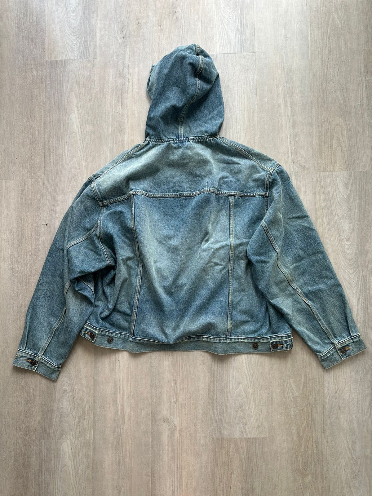 Balenciaga Balenciaga Japanese denim Pull-Over Jacket Size US M / EU 48-50 / 2 - 4 Thumbnail