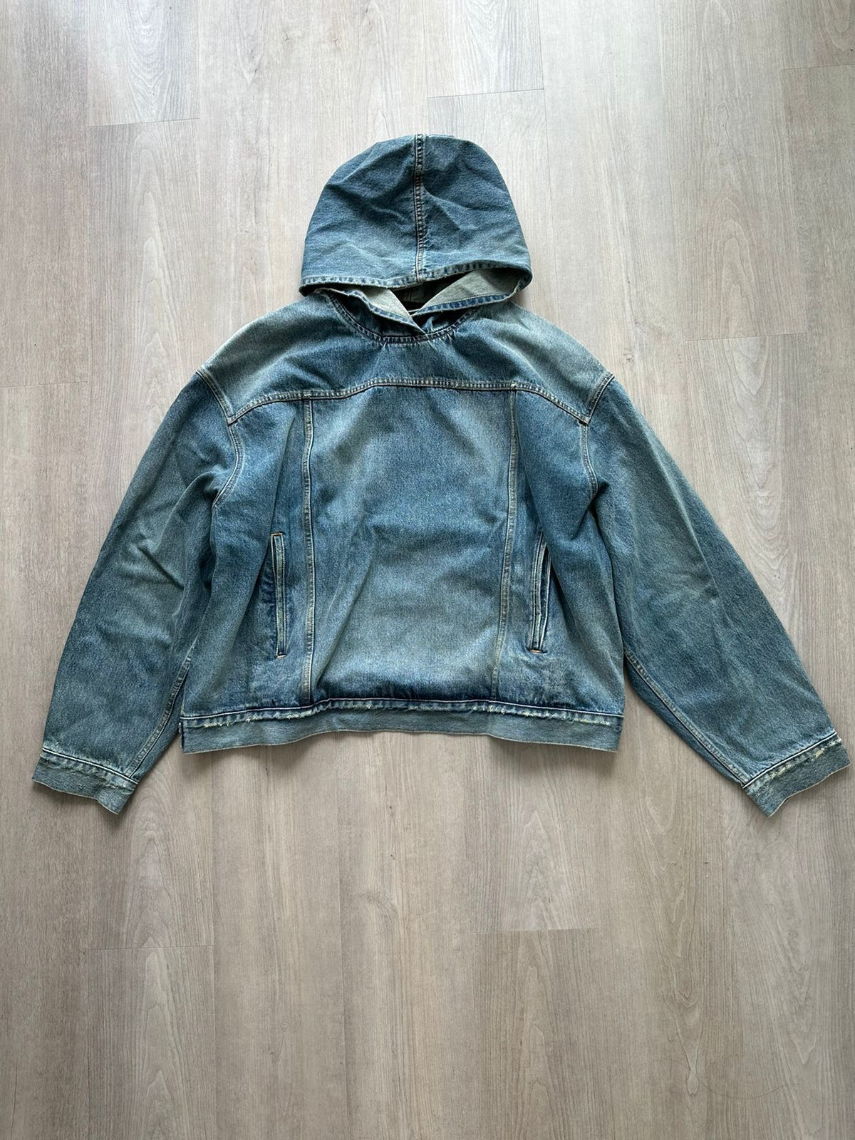 Balenciaga Balenciaga Japanese denim Pull-Over Jacket Size US M / EU 48-50 / 2 - 3 Thumbnail