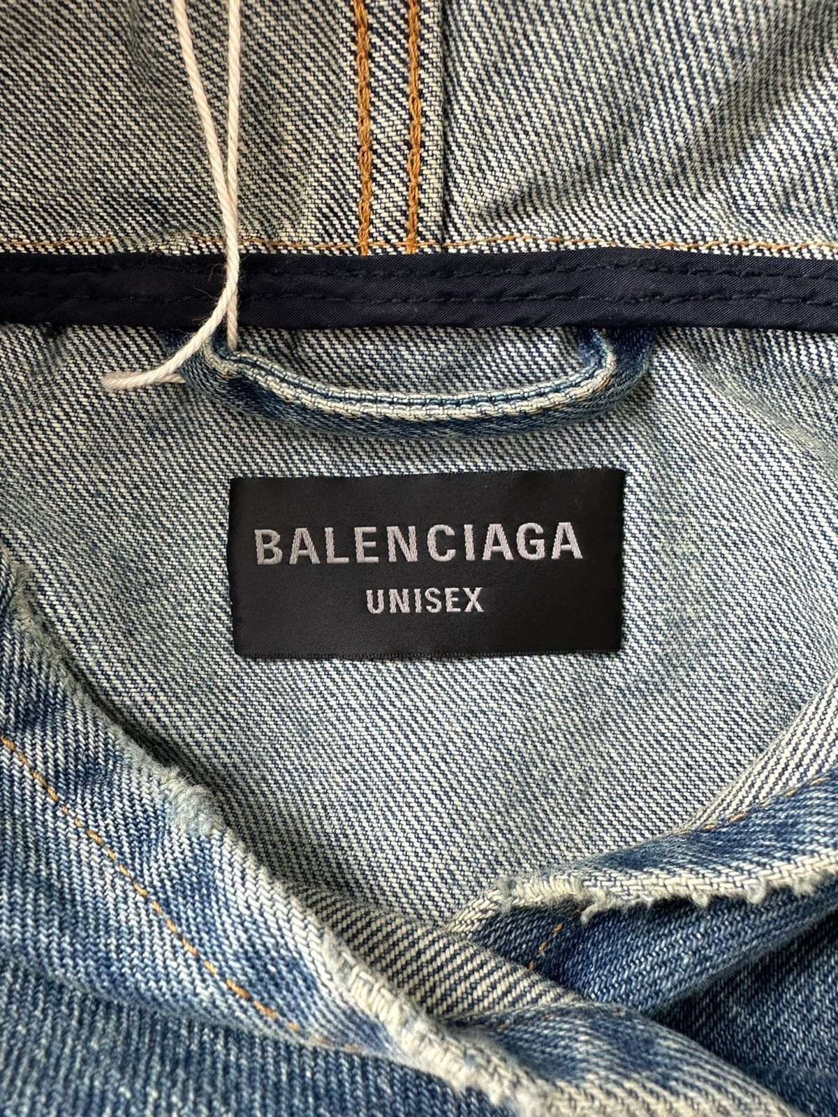 Balenciaga Balenciaga Japanese denim Pull-Over Jacket Size US M / EU 48-50 / 2 - 10 Thumbnail
