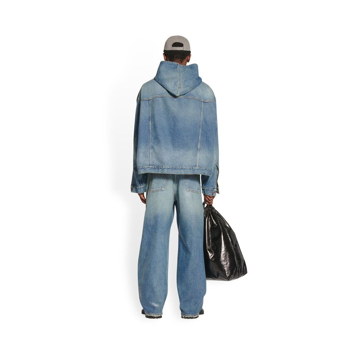 Balenciaga Balenciaga Japanese denim Pull-Over Jacket Size US M / EU 48-50 / 2 - 6 Thumbnail