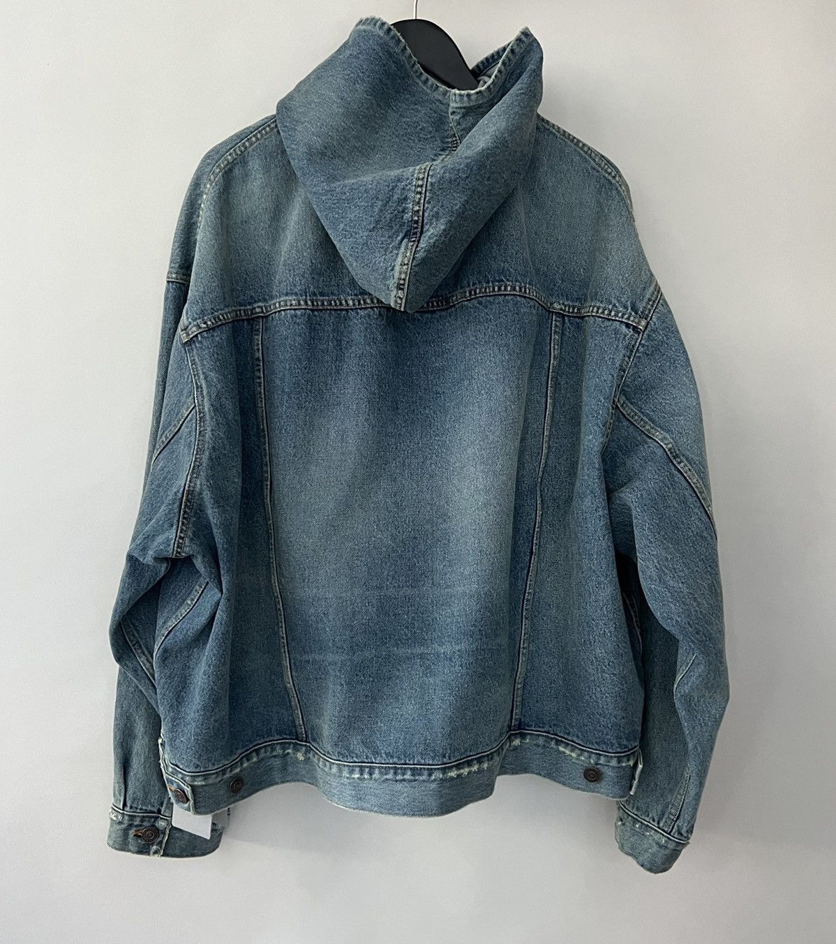 Balenciaga Balenciaga Japanese denim Pull-Over Jacket Size US M / EU 48-50 / 2 - 2 Thumbnail