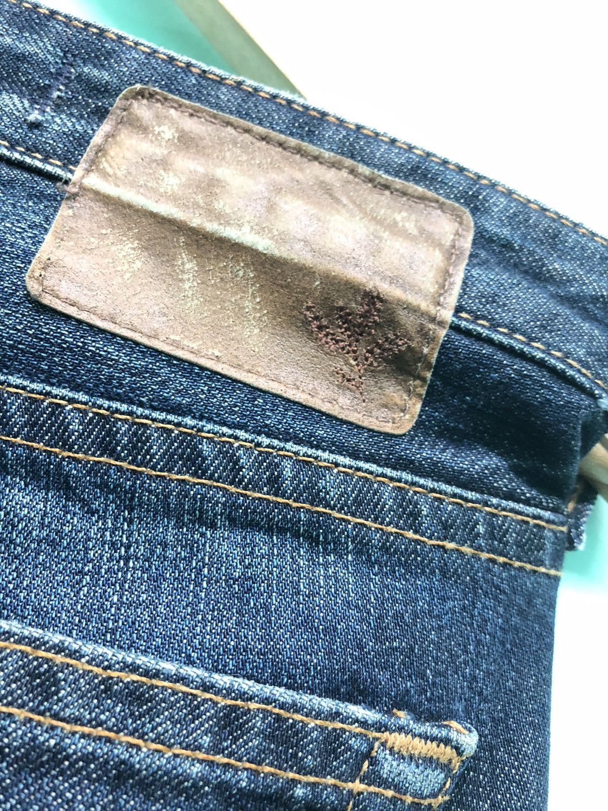 AG Adriano Goldschmied × Vintage VINTAGE AG SLIM STRAIGHT LEG FLARE DISTRESSED DENIM JEANS Size US 29 - 4 Thumbnail