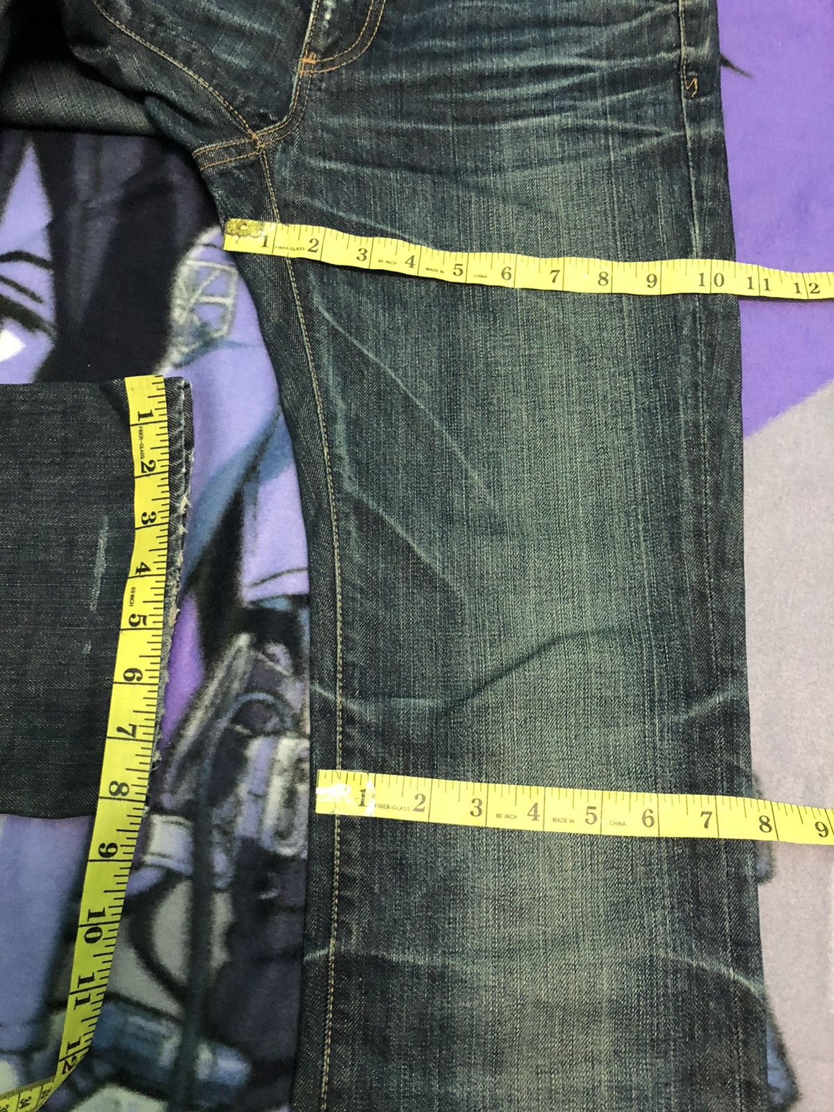 AG Adriano Goldschmied × Vintage VINTAGE AG SLIM STRAIGHT LEG FLARE DISTRESSED DENIM JEANS Size US 29 - 16 Thumbnail