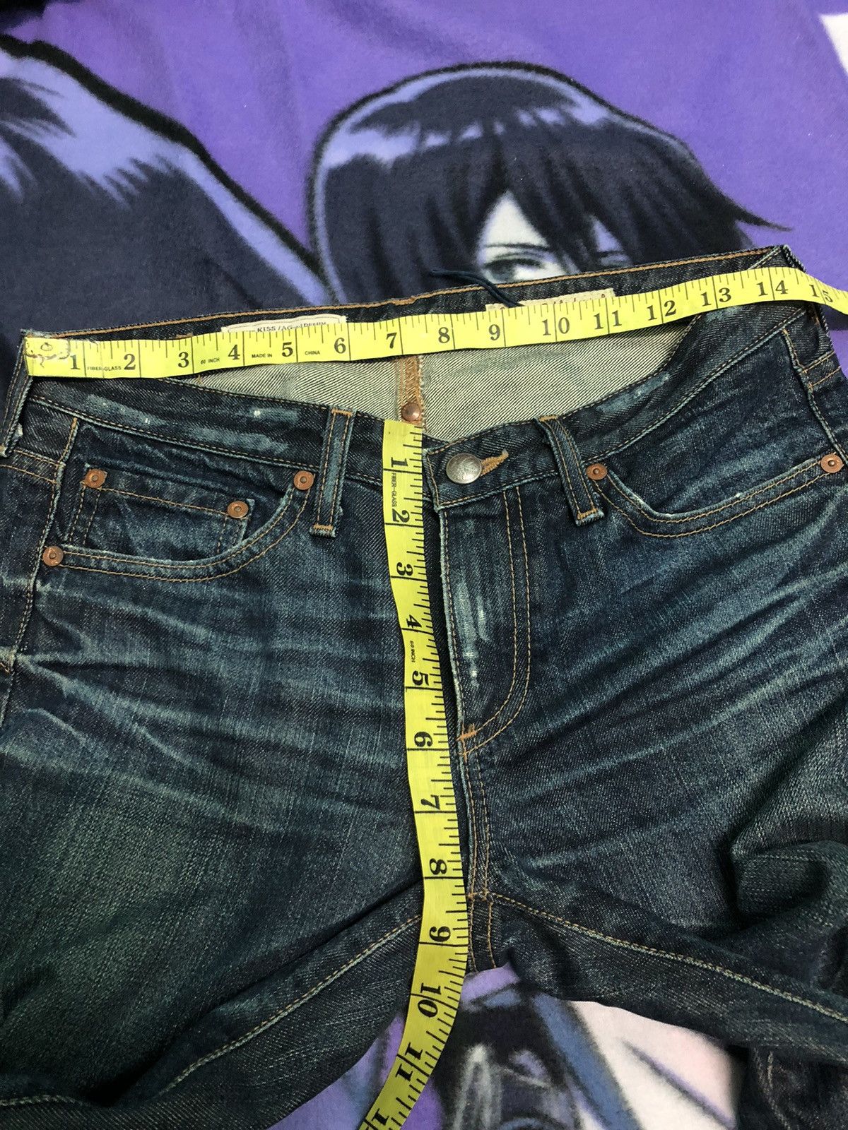 AG Adriano Goldschmied × Vintage VINTAGE AG SLIM STRAIGHT LEG FLARE DISTRESSED DENIM JEANS Size US 29 - 14 Thumbnail