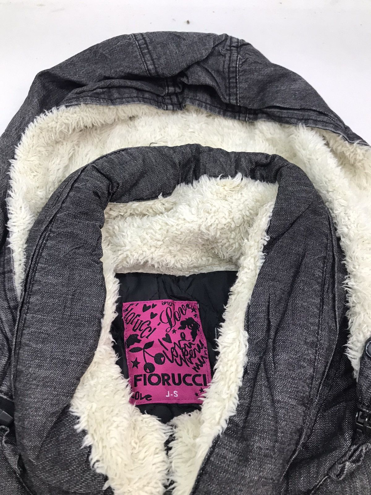 Fiorucci Fiorucci hooded fur parka denim jacket Size S / US 4 / IT 40 - 7 Thumbnail