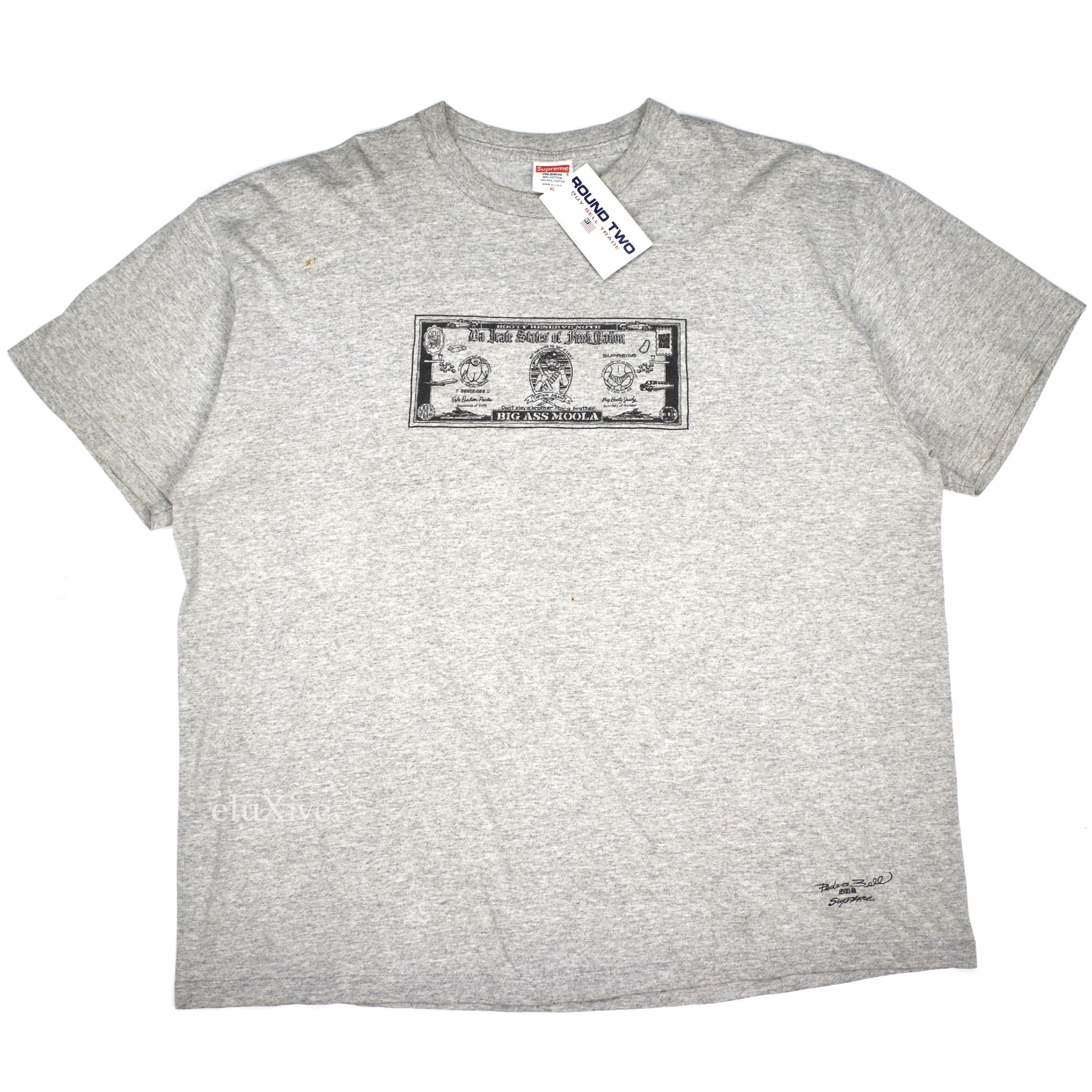 Supreme Supreme SS09 Pedro Bell 'Big Ass Moola' T-Shirt | Grailed