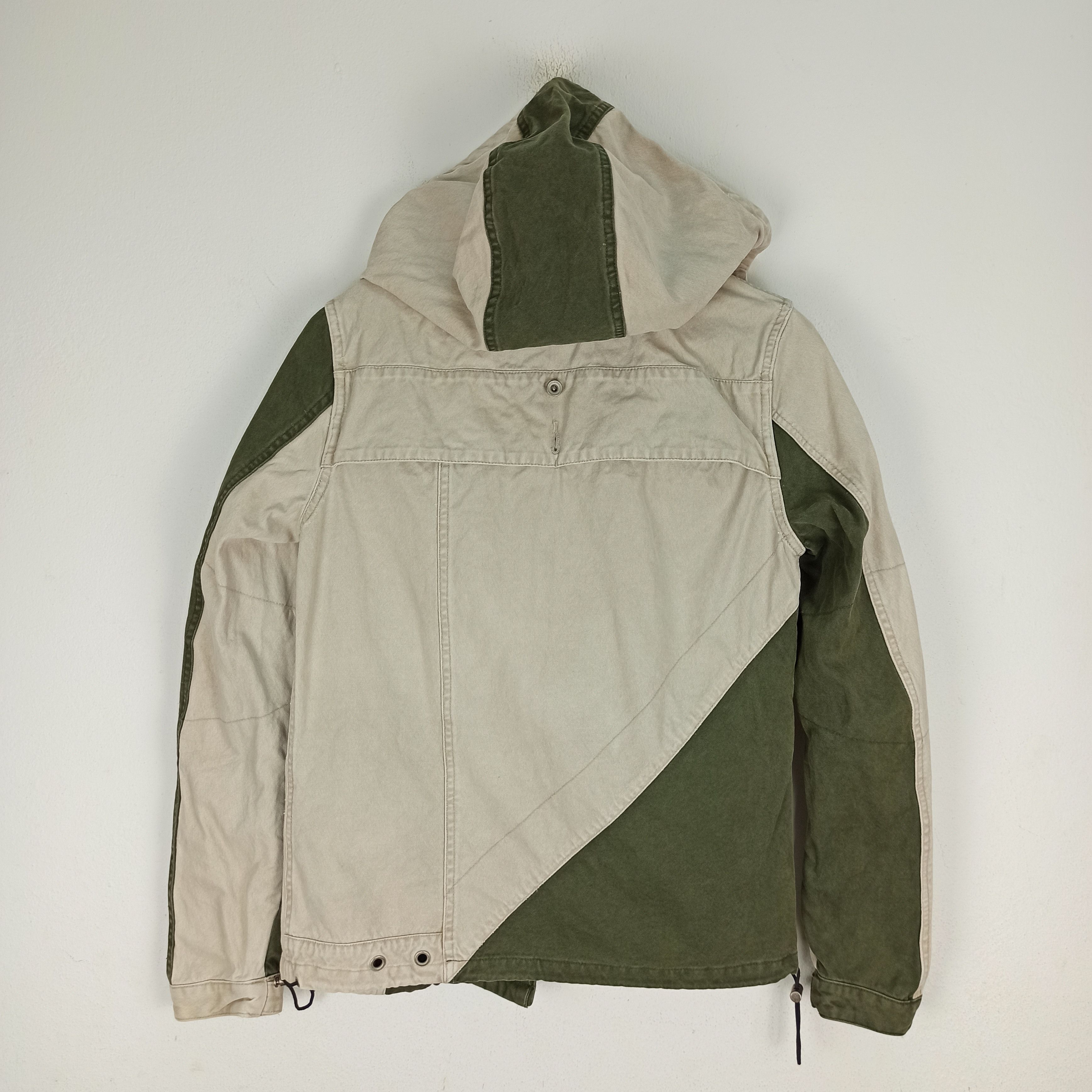 Edition Japan 🔥Rare🔥William Wall Patchwork Jacket Hoodie Cotton Japan Size US S / EU 44-46 / 1 - 6 Thumbnail