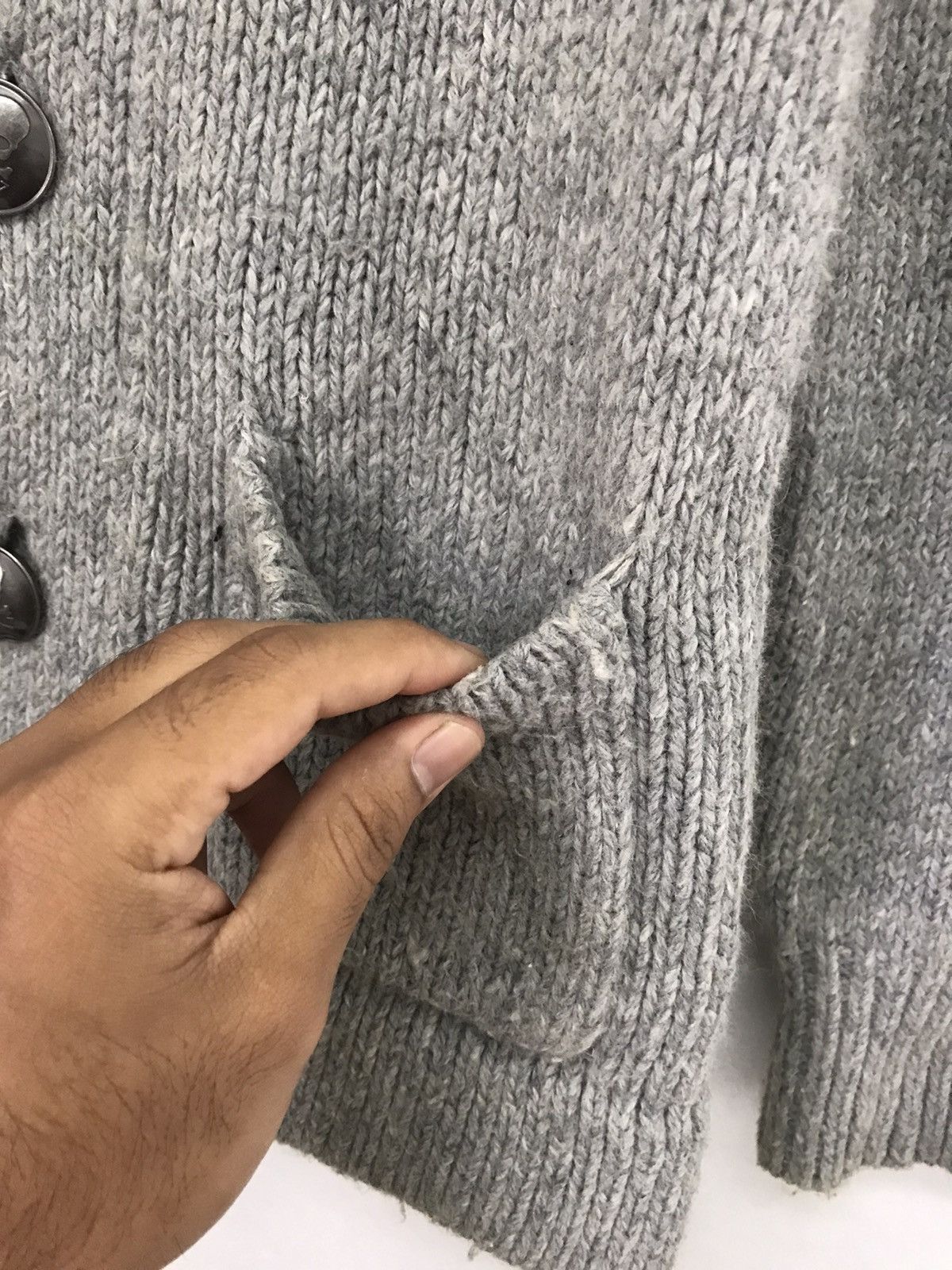 HYDROGEN Vintage Hydrogen Pro Ski Club Knitwear Button Up Jacket Size US M / EU 48-50 / 2 - 7 Thumbnail
