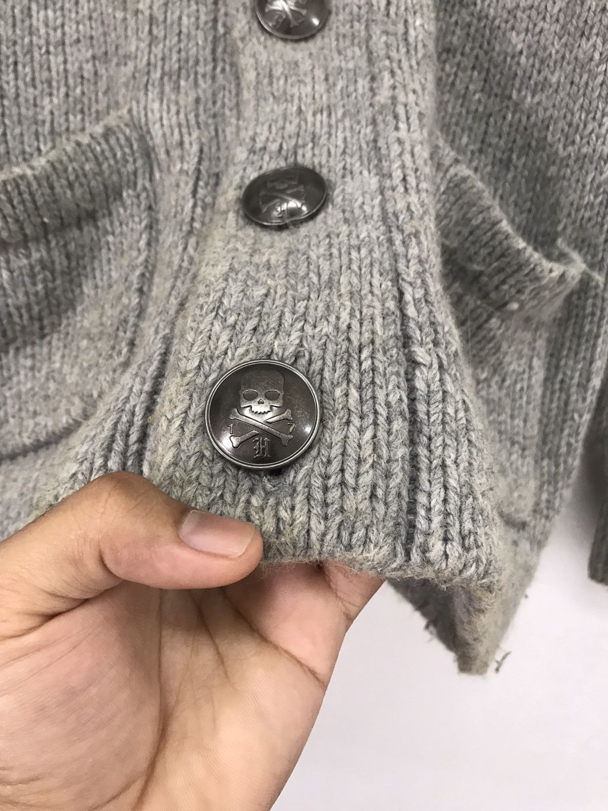 HYDROGEN Vintage Hydrogen Pro Ski Club Knitwear Button Up Jacket Size US M / EU 48-50 / 2 - 8 Thumbnail