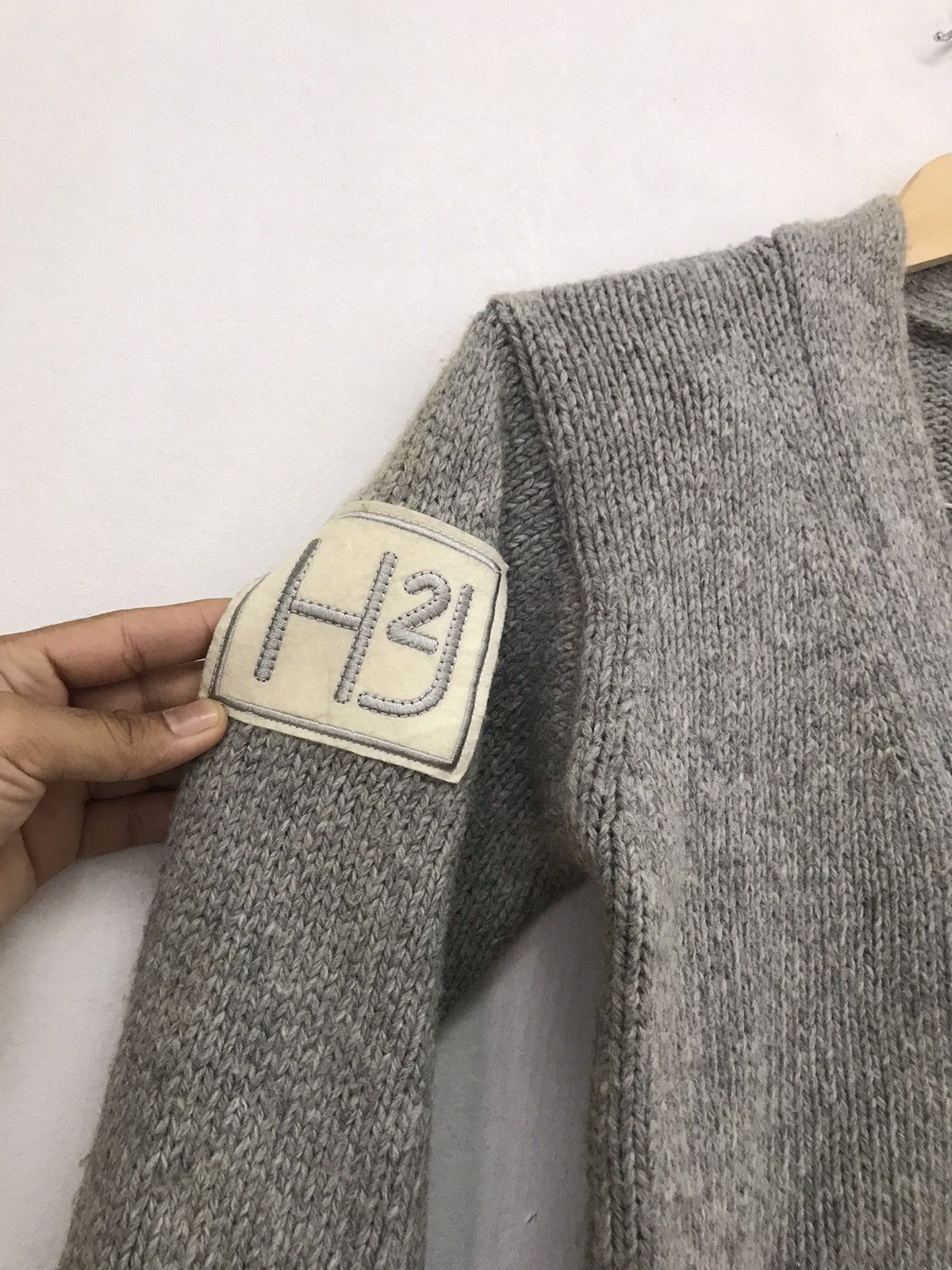HYDROGEN Vintage Hydrogen Pro Ski Club Knitwear Button Up Jacket Size US M / EU 48-50 / 2 - 5 Thumbnail