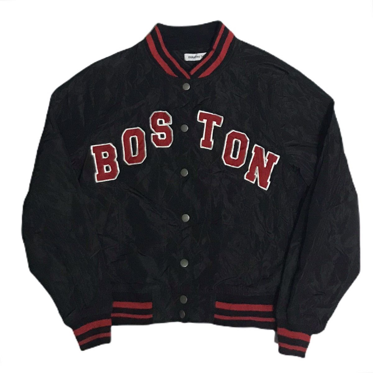 Japanese Brand Browny varsity jacket Size US S / EU 44-46 / 1 - 1 Thumbnail