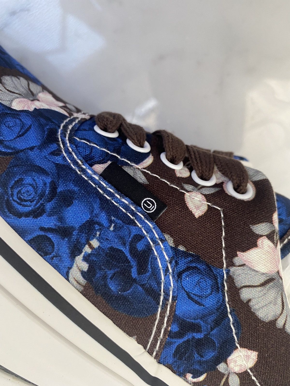 Undercover Undercover Floral Print 'Vans' Canvas Sneakers NWT Size US 9.5 / EU 42-43 - 11 Thumbnail