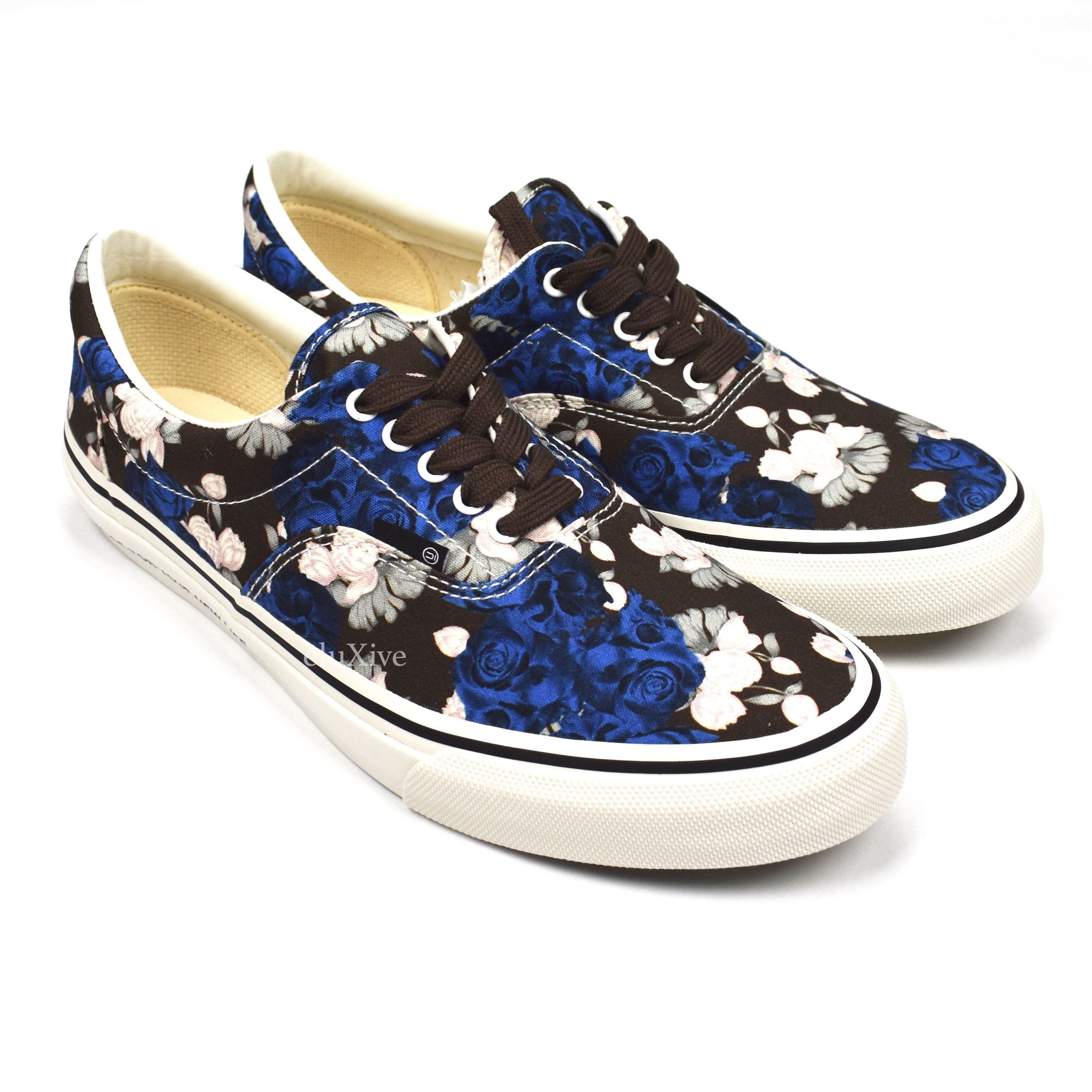 Undercover Undercover Floral Print 'Vans' Canvas Sneakers NWT Size US 9.5 / EU 42-43 - 2 Thumbnail