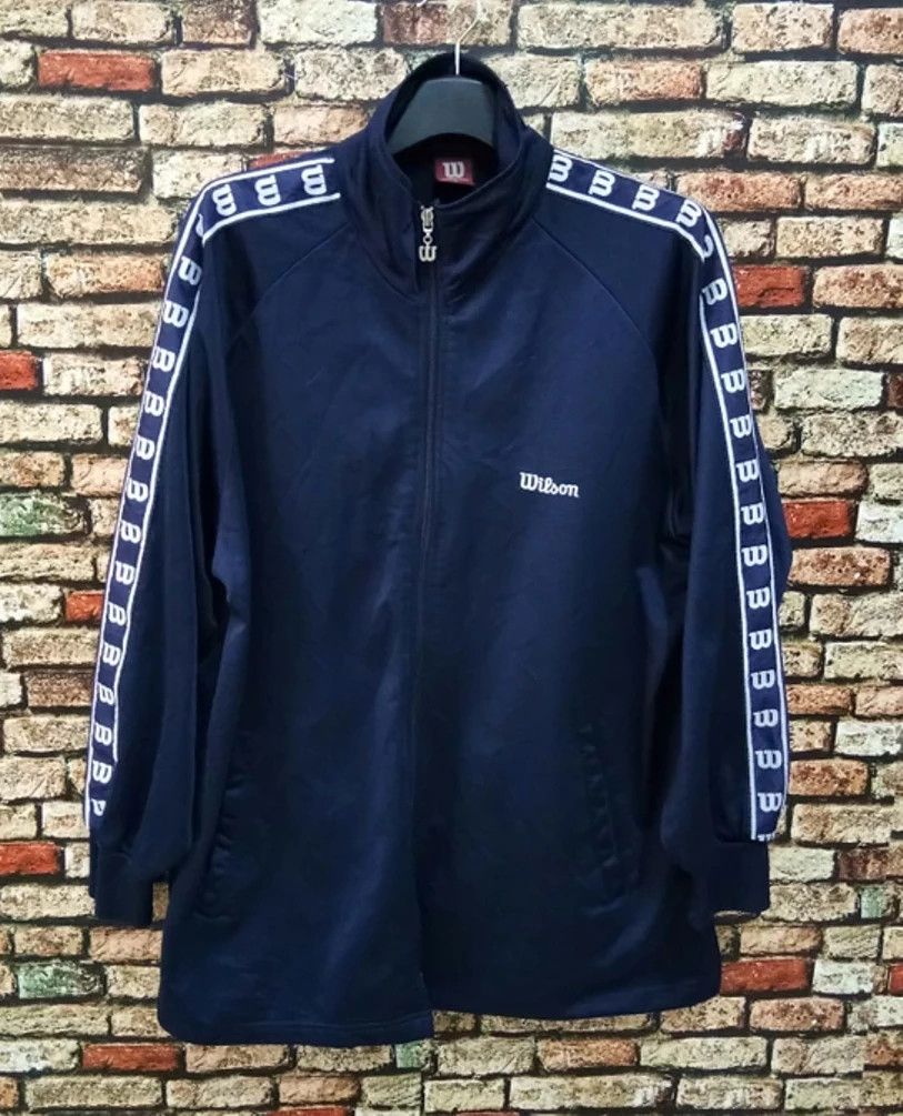 Wilson Vintage WILSON Side Tape Spell Out Jacket Size US S / EU 44-46 / 1 - 4 Thumbnail