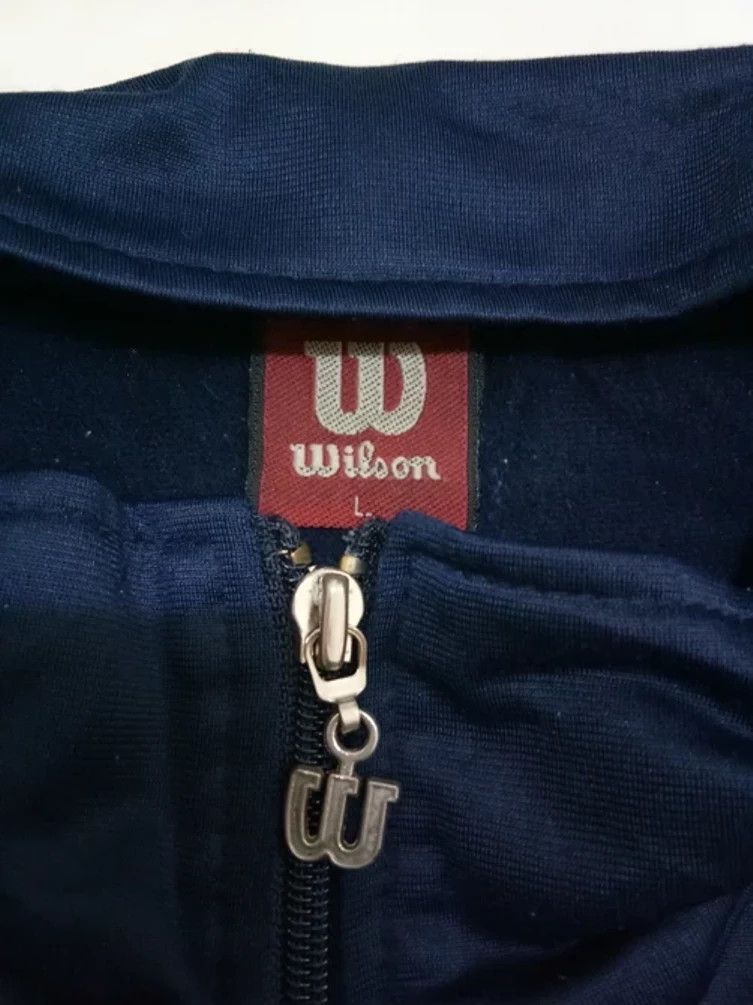 Wilson Vintage WILSON Side Tape Spell Out Jacket Size US S / EU 44-46 / 1 - 2 Thumbnail